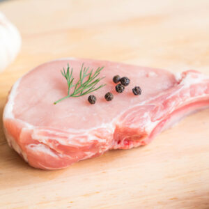 Chuletas de Aguja de Cerdo