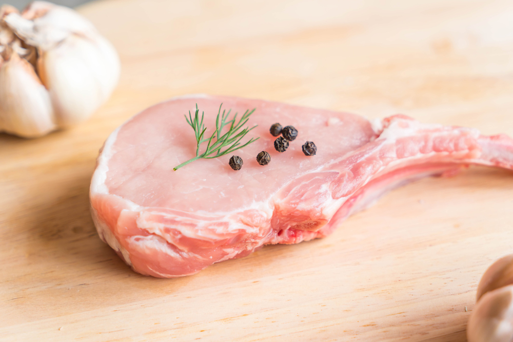 Chuletas de Aguja de Cerdo
